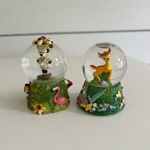 Disney small snow globes
